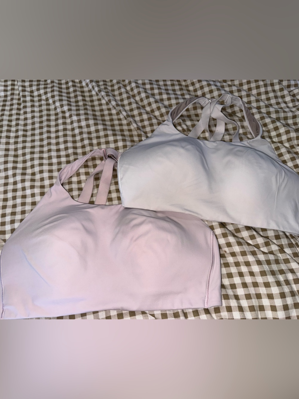 Light Pink and Blush Bralette Duo